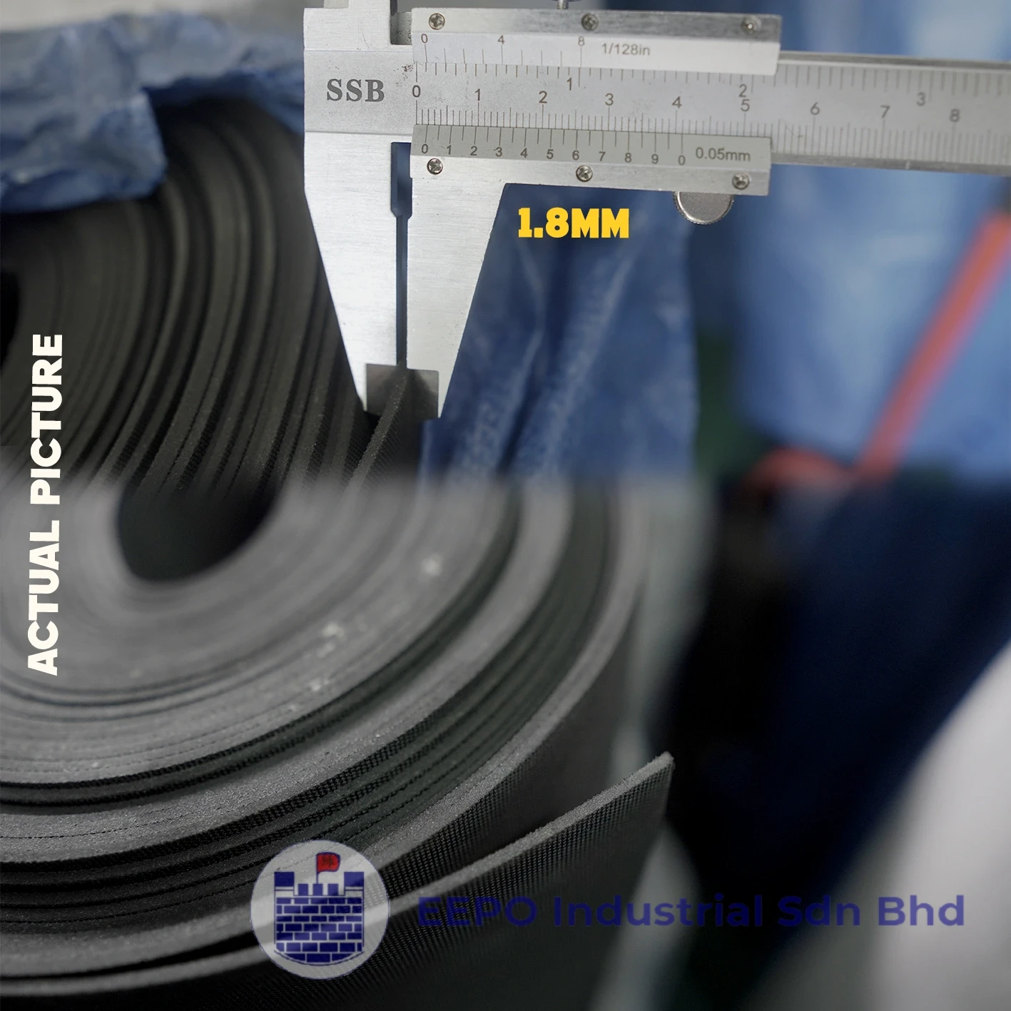 Natural Rubber Sheet Roll (ROUGH) - Image 7