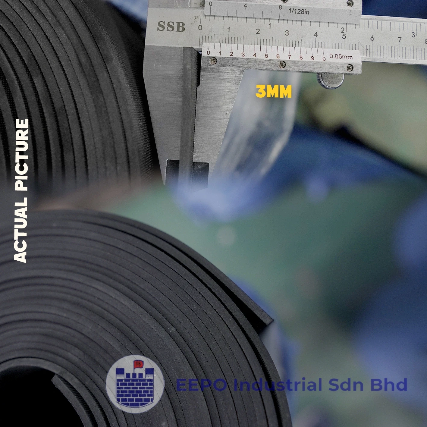Natural Rubber Sheet Roll (ROUGH) - Image 2
